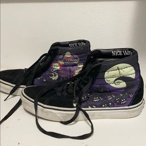 Nightmare before Christmas Vans size 7